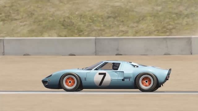 Assetto Corsa - Laguna Seca - Ford GT40 - practice I смотреть онлайн