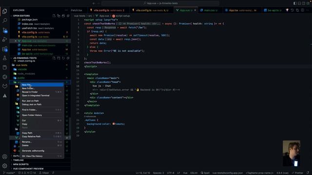 [twitch] Сравниваем фронтенд фреймворки. Vue.js смотреть онлайн