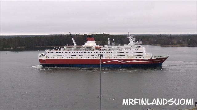 Goodbye Rosella Good luck Anemos 24 01 2023 leaves Mariehamn for the last time. смотреть онлайн