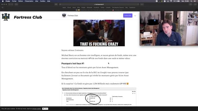 Michael Burry mise 530 M$ sur la chute de Tesla ? смотреть онлайн