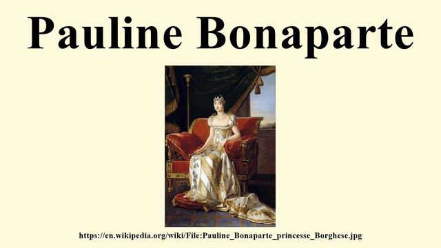 Pauline Bonaparte смотреть онлайн