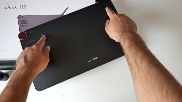 XP-PEN DECO 03 Digital Graphics Drawing Tablet + Stylus Pen смотреть онлайн