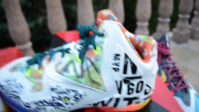 LEBRON 11 WHAT THE LEBRON REAL VS FAKE COMPARISON