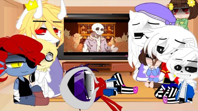 Undertale react to Dust Sans memes ( 1/9 ) (Gacha nox//Gacha club) смотреть онлайн