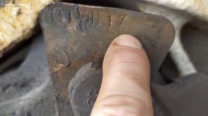 Знаки промежуточной ревизии колёсной пары.Текущий ремонт колёсной пары. Вагонник. Железная дорога.