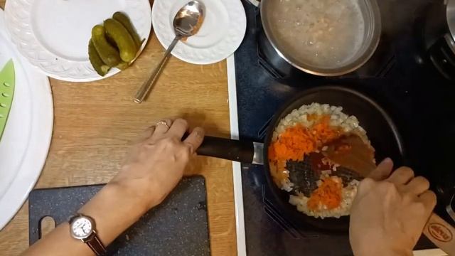 рассольник по-домашнему # Hausgemachte Gurken Suppe # Homemade Pickle  Soup?