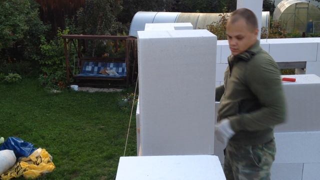 Оконная перемычка из полнотелых газобетонных блоков смотреть онлайн