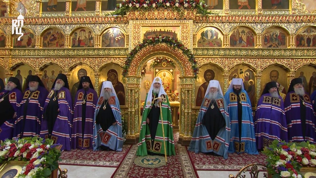 Святейший Патриарх Кирилл. Проповедь. В Неделю 1-ю по Пятидесятнице, Всех святых. смотреть онлайн