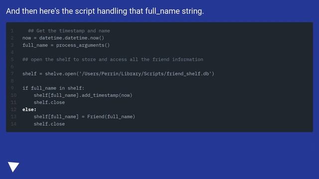 Python: Append to list owned by an instance stored in shelved dictionary смотреть онлайн