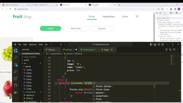 Tailwind Card Tamil #09 | Responsive Card Tailwind css | Tailwindcss with React Tamil смотреть онлайн