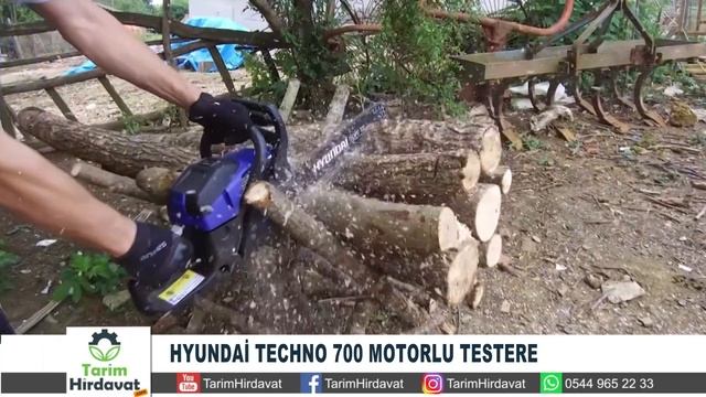 HYUNDAİ TECHNO 700 MOTORLU TESTERE