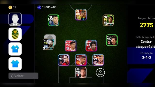 Melhores Formações - eFootball 2024 Mobile ? Formação 4-2-4 ? смотреть онлайн