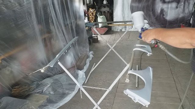 Покраска мелочёвки на Мерседес смотреть онлайн