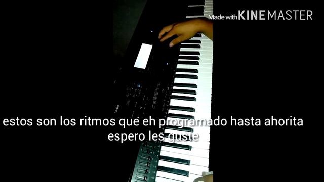 Probando un teclado Casio wk 7500 смотреть онлайн