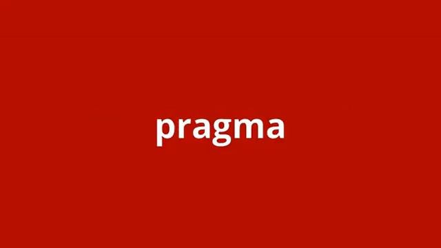 what is the meaning of pragma. смотреть онлайн