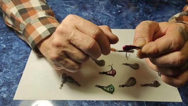 Тейл спиннер из свинцового грузила. смотреть онлайн