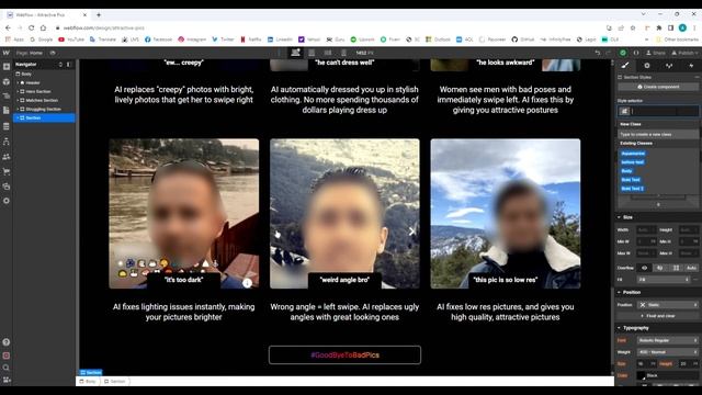 Figma to website no code - Figma to Webflow tutorial from Scratch смотреть онлайн