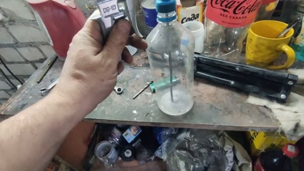 Пескоструй из продувочного пистолета. Мини пескоструй для слабого компрессора.