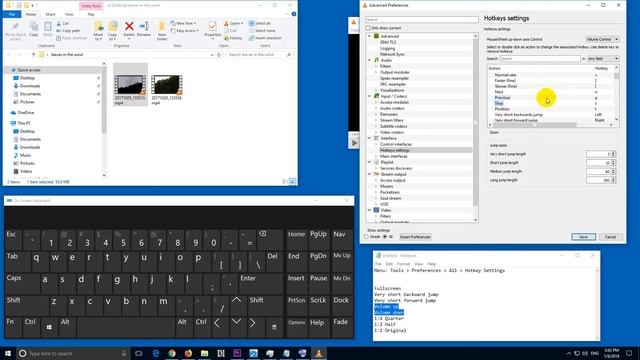 How to customize VLC Player Hotkeys (Enter=Fullscreen, Up-Down=Volume, Left Right=Jump) смотреть онлайн