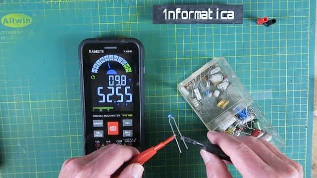 KAIWEETS KM601 Smart Auto Range Color LCD Digital Multimeter Review смотреть онлайн