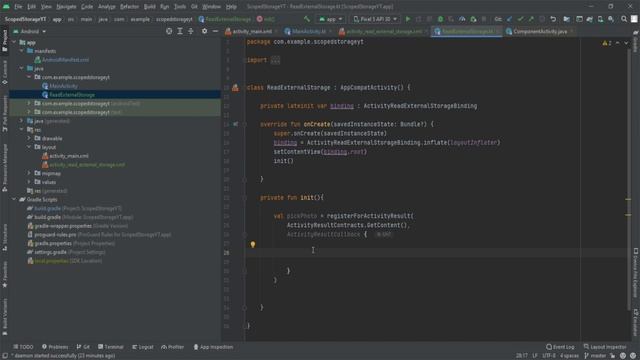 Read Image From External Storage API 30+ || Scoped Storage Android Q R || Android Studio || Kotlin смотреть онлайн