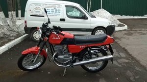 Новый мотоцикл марки Ява 350/640/129, 2018 г.в. Продажа новых мотоциклов Ява г. Москва.