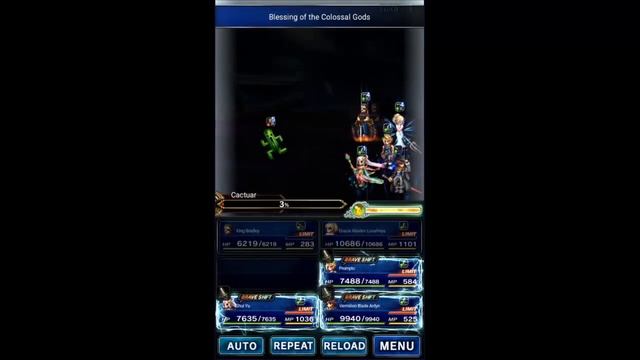FFBE Limit Bursts - Neo Vision Oracle Maiden Lunafreya (Blessing of the Colossal Gods) смотреть онлайн