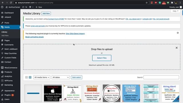 How to upload images, videos to WordPress | Basic Steps, WordPress Tutorial | Digital marketing смотреть онлайн
