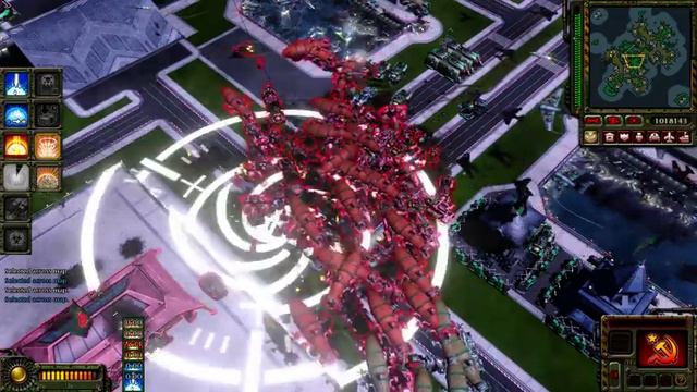 Command and Conquer: Red Alert 3 Madness (Crazy Amount of Funds and Units + Destruction) смотреть онлайн