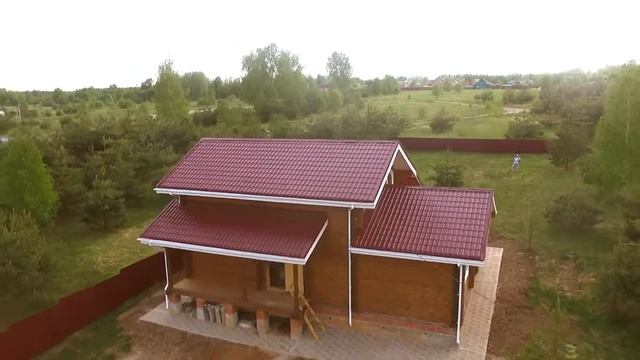 Дом из бруса площадью 138 кв. м. смотреть онлайн