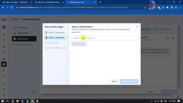 How to add Facebook live chat to WordPress 2024 | Add Chat Plugin to Your Website смотреть онлайн