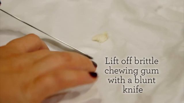 How To Get Chewing Gum Off Clothes | Good Housekeeping UK смотреть онлайн