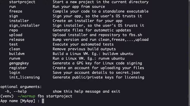Création d'une application avec fbs Python смотреть онлайн