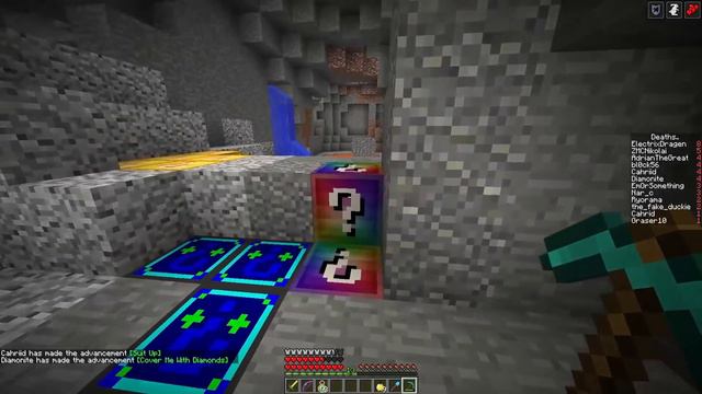 Minecraft UHC but the ores are OP Lucky Blocks.. смотреть онлайн