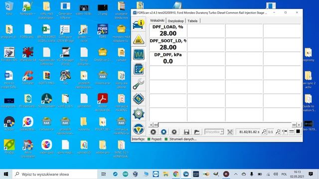 sprawdzanie pidów dpf i tworzenie loga z programu forscan смотреть онлайн