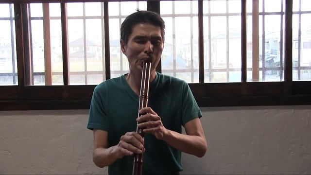 Taro Matsumoto - обзор Сякухати в Ре (1.8) из палисандра, мастерская флейт 
