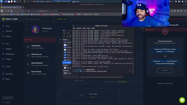 HOW TO CONNECT TO HACK THE BOX hackthebox.eu | Cyber Security смотреть онлайн