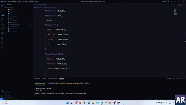 05 - Setup Nextjs using Typescript and configuring Tailwind CSS смотреть онлайн