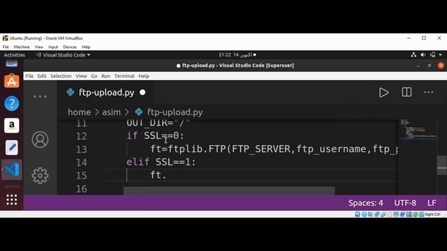 Upload file to FTP account with Python смотреть онлайн