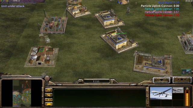 C&C Generals Zero Hour - 4vs4 Comp (kb879 map) смотреть онлайн