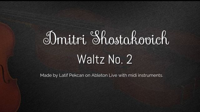 Waltz No. 2 - Strings Quintet (Dmitri Shostakovich) Arr. Luis D. Ortiz смотреть онлайн