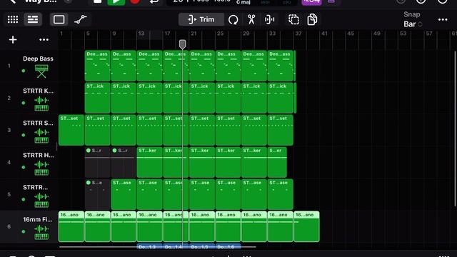 2023 Hip Hop Beat, produced using Logic Pro for iPad. смотреть онлайн