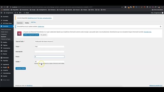 ✅ ANUNCIOS Y CLASIFICADOS CON WORDPRESS ➡️ WP ADVERTS смотреть онлайн