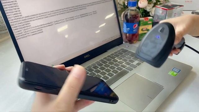 XL 3206 2D handheld barcode scanner смотреть онлайн