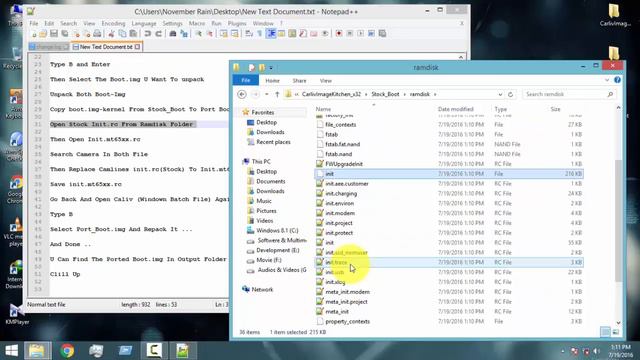 How To Port Boot.img And Replace Camlines (Using CIK) смотреть онлайн