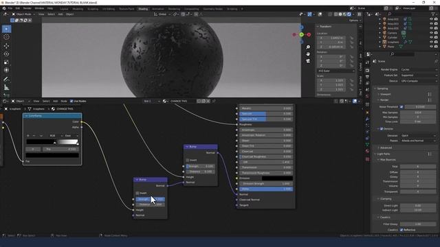 CREATE A PROCEDURAL WORN RUBBER MATERIAL FOR BLENDER смотреть онлайн