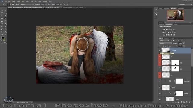 Tutorial Photoshop Manipulation ANGEL смотреть онлайн