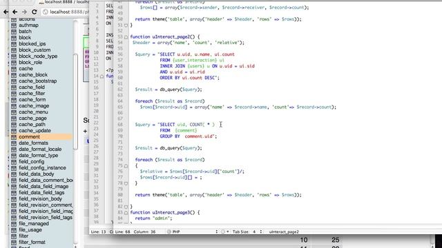 php Drupal7 functions 4/4: uInteract case, page views смотреть онлайн
