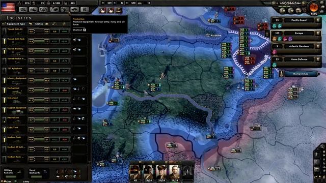 Hearts of Iron 4 - Arsenal of Democracy #30 - Campagna Multiplayer смотреть онлайн