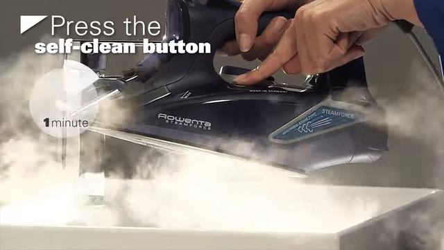 Fierul de călcat ROWENTA SteamForce DW9240F1 - Sistemul anticalcar смотреть онлайн